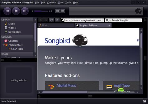 Free Download of Portable Songbird 2.2.0 Make 2453
